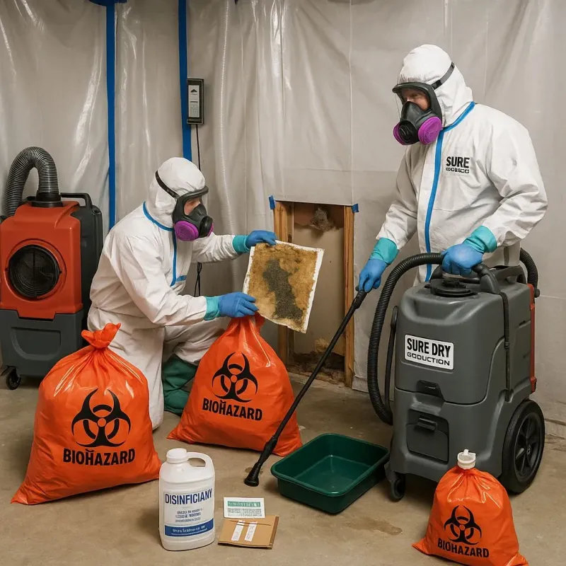 Contaminated Water Handling Protocols process in Badger, AK